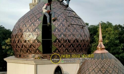 jasa pembuatan kubah tembaga masjid boyolali