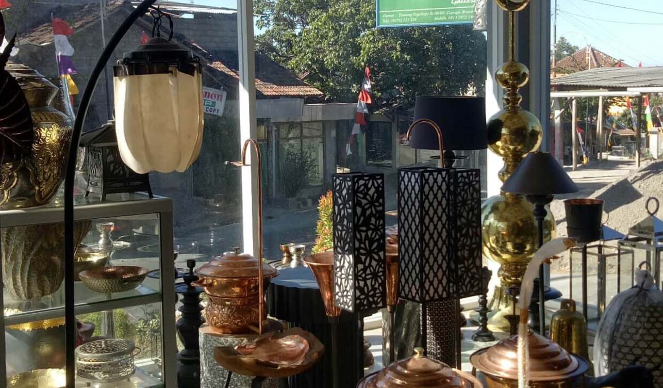 keajinan tembaga kuningan bogor